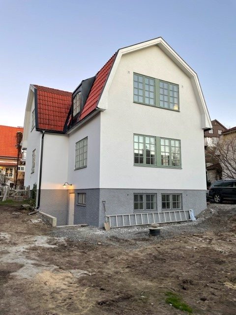 Villa tillbyggnad i Enskede